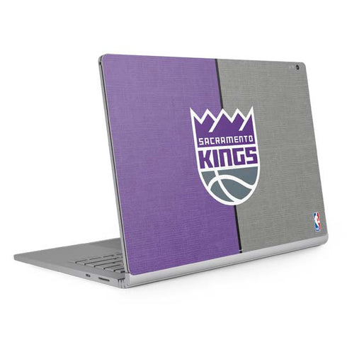 NBA Sacramento Kings Split Canvas Surface Book 2 13.5in Skin